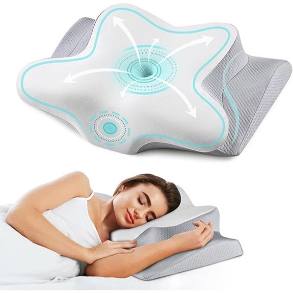 Ergonomic Cervical Neck Pillow for Pain Relief
