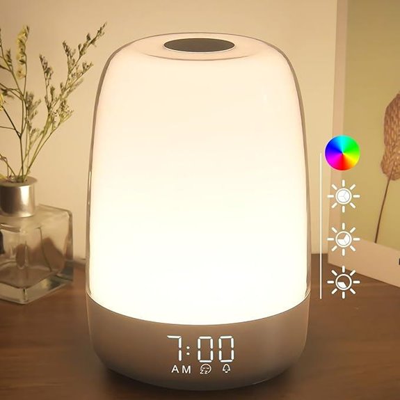 Winshine Touch Night Light with Alarm and Sleep Mode