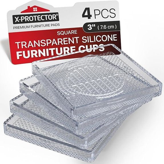 X-Protector Furniture Cups - Non Slip Floor Protectors