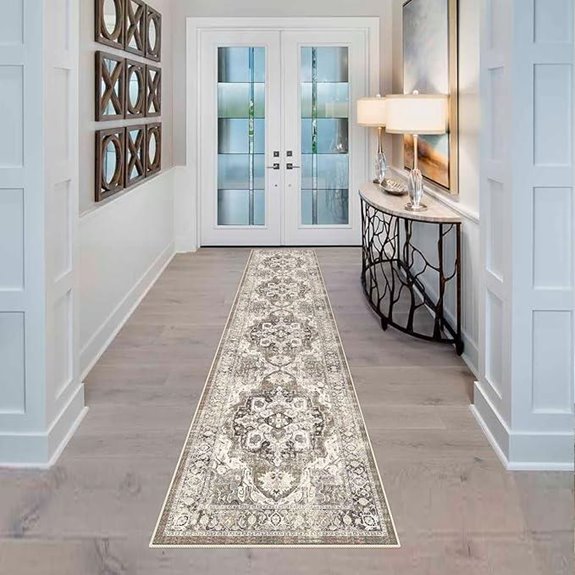 YOUFORTONG 2x10 Non-Slip Hallway Runner Rug