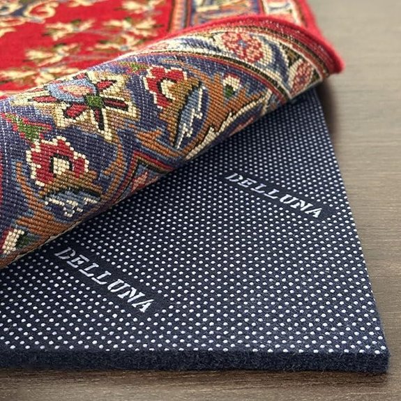 DELLUNA Non-Slip Rug Pad 2'x3' with Cushions