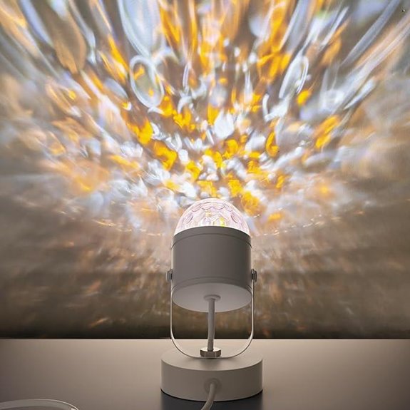 Joyzy Ocean Wave Night Light Projector for Room Decor