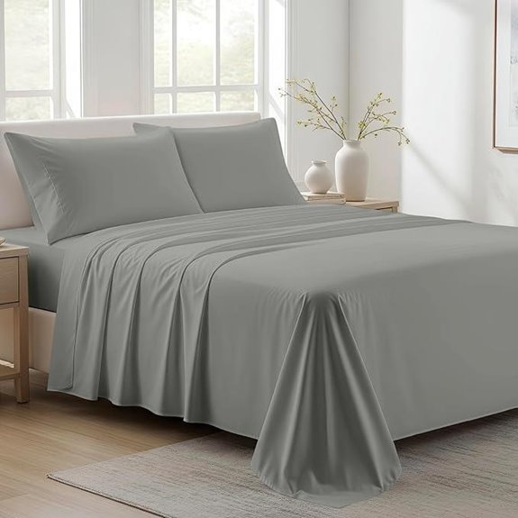 Ashton Organic Cotton Queen Sheet Set (4-Piece)