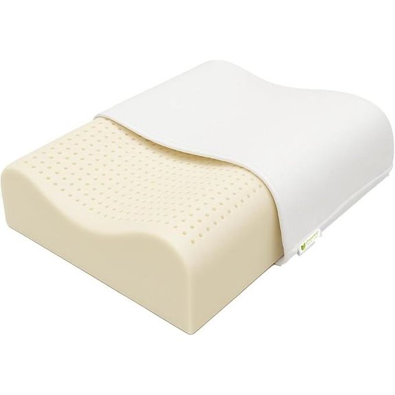 Organic Latex Contour Pillow for Neck & Spine Support