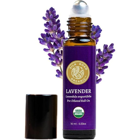 Silk Road Organic Lavender Essential Oil Roll-On