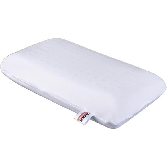 PATEX Latex Pillow with Neck Support and Hypoallergenic Cover