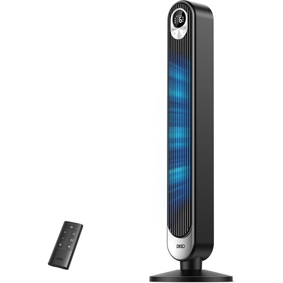 Dreo Tower Fan 42 Oscillating Bladeless Remote