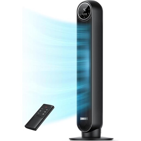 Dreo Tower Fan with Oscillation and Multiple Settings
