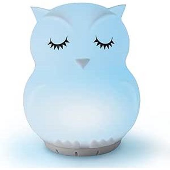 Mindfulness Breathing Owl with Night Light & Noise Machine