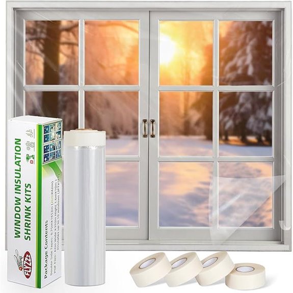 Flyzzz Patio Door & Window Insulation Kit (84x420in)