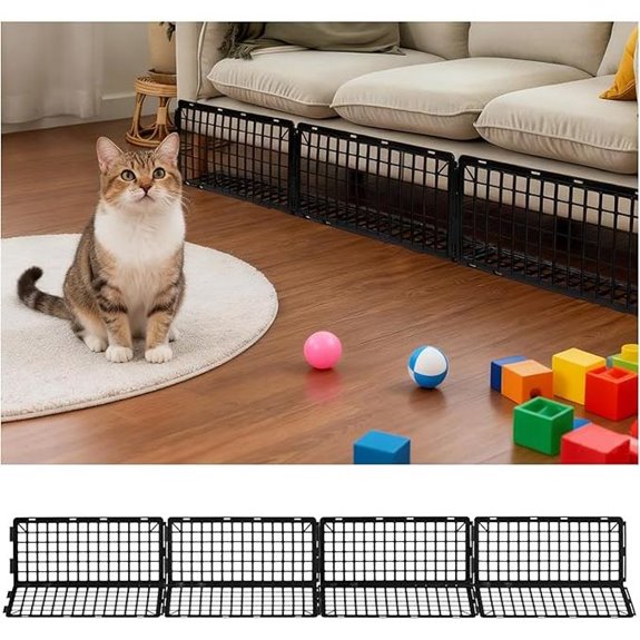 pet bed barrier set