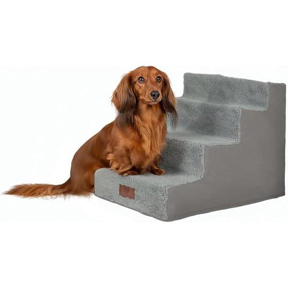 AKC 4-Step Pet Stairs for Small Dogs and Cats
