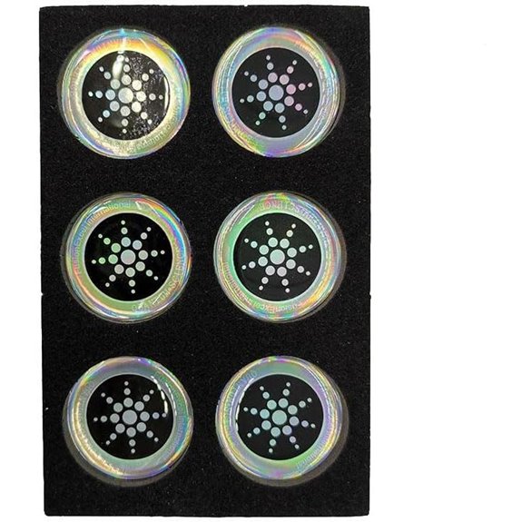 EMF Shield Stickers for Phones and Devices (6 Pcs)