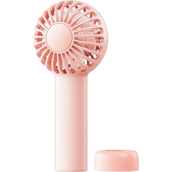 Sweetfull Portable Rechargeable Handheld Fan in Pink