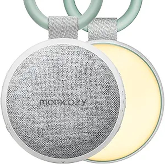 Momcozy Portable Baby Sound Machine with Night Light