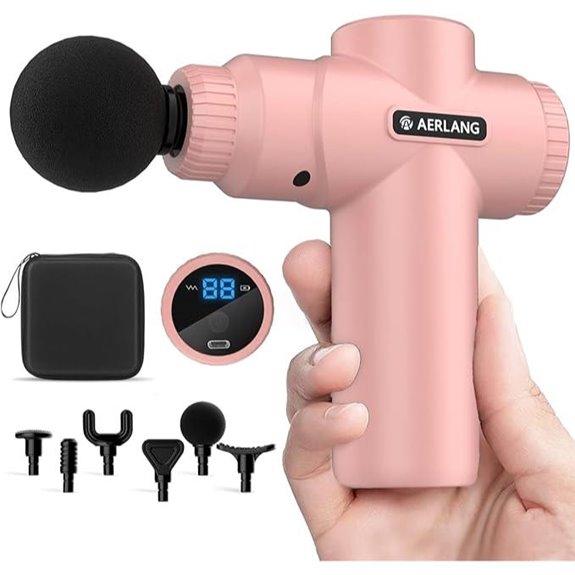 AERLANG Mini Massage Gun – Portable Deep Tissue Massager
