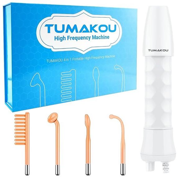 TUMAKOU Portable High Frequency Facial Skin Wand