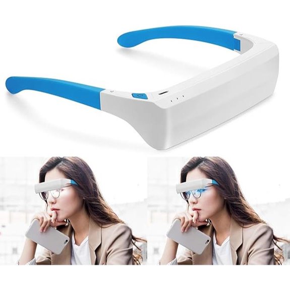 Light Therapy Glasses with Travel Case