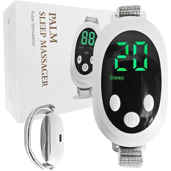Handheld Sleep Aid Device with Pulse Generator