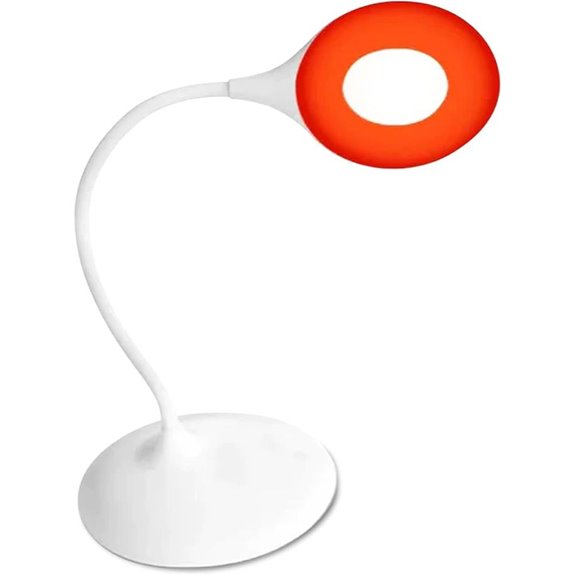 Mito Red Light Rechargeable LED Desk Lamp