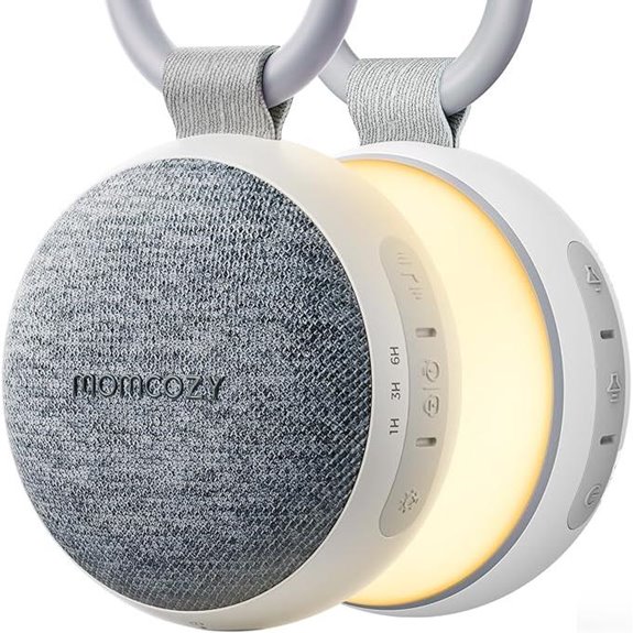 Momcozy Portable Sound Machine with Night Light