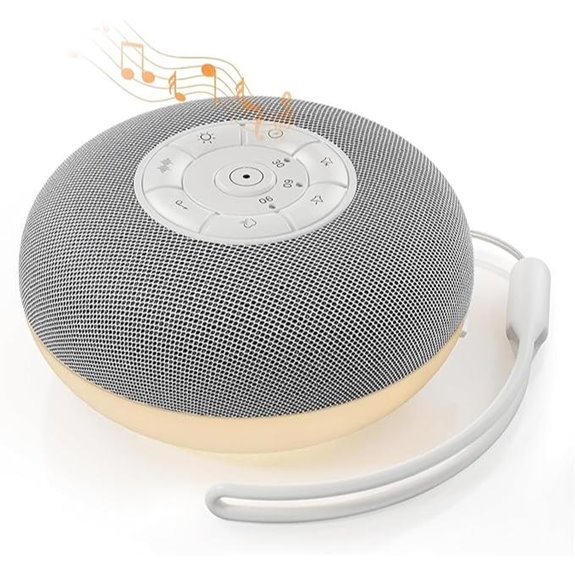 YEVIK Portable Sound Machine with Night Light