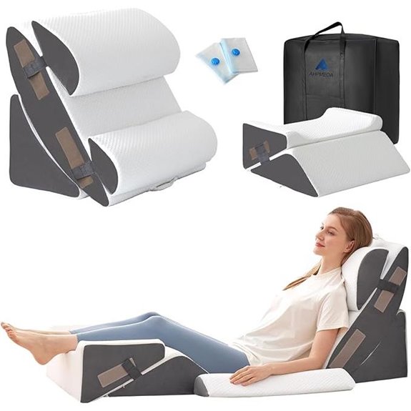 6PCS Wedge Pillow Set for Post-Surgery Relief