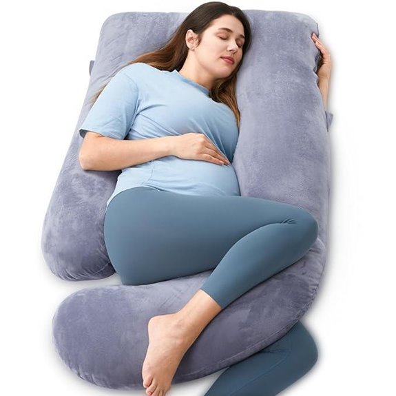 Momcozy U-Shaped Pregnancy Pillow for Support