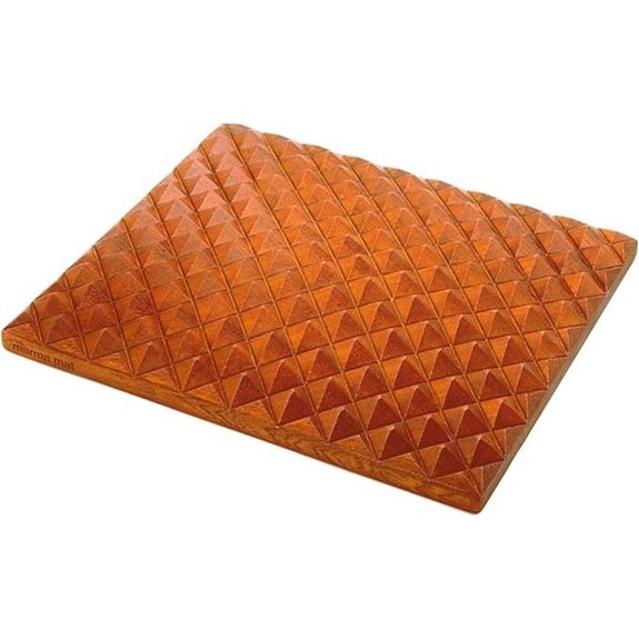 Premium Mahogany Wood Acupressure Reflexology Mat