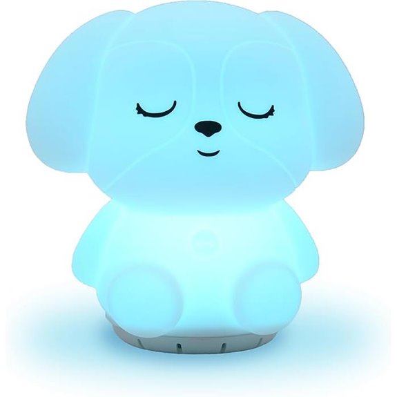 Mindfulness Breathing Puppy with Night Light & Noise