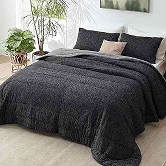 Bedsure Queen Comforter Set with Pillow Cases