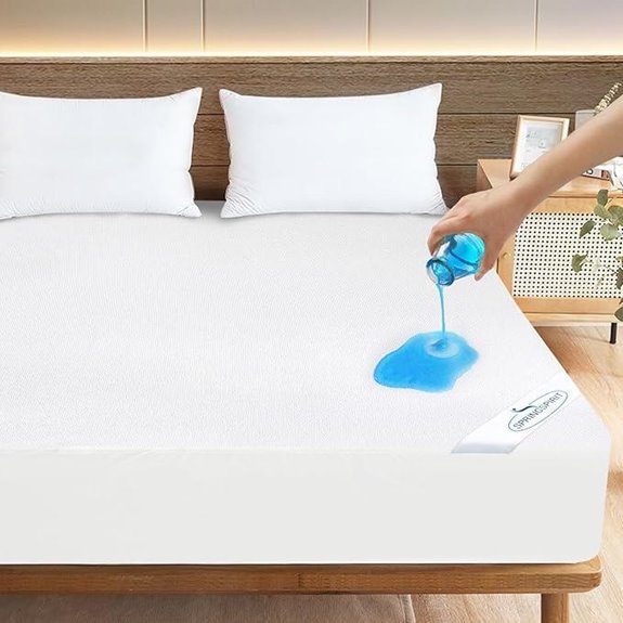 Queen Waterproof Mattress Protector with Deep Pocket