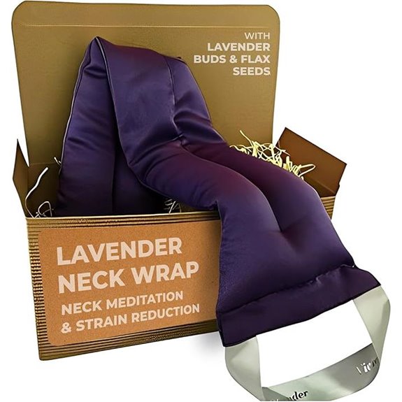 Victoria's Lavender Microwave Neck Heating Pad