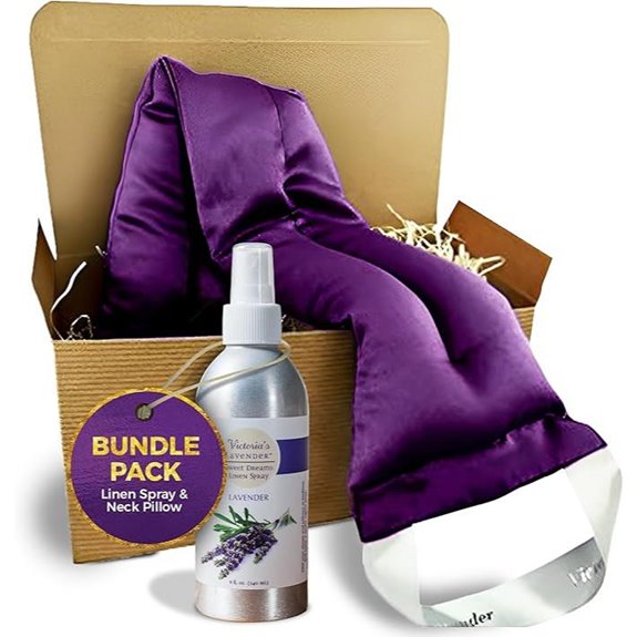 Victoria's Lavender Aromatherapy Neck Wrap with Lavender