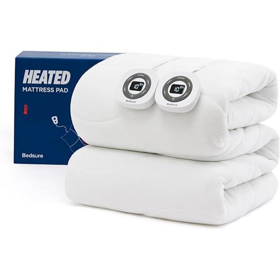 Bedsure Queen Heated Mattress Pad with Dual Controls
