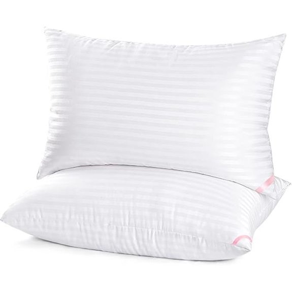 EIUE Queen Size Hotel Collection Bed Pillows (2 Pack)