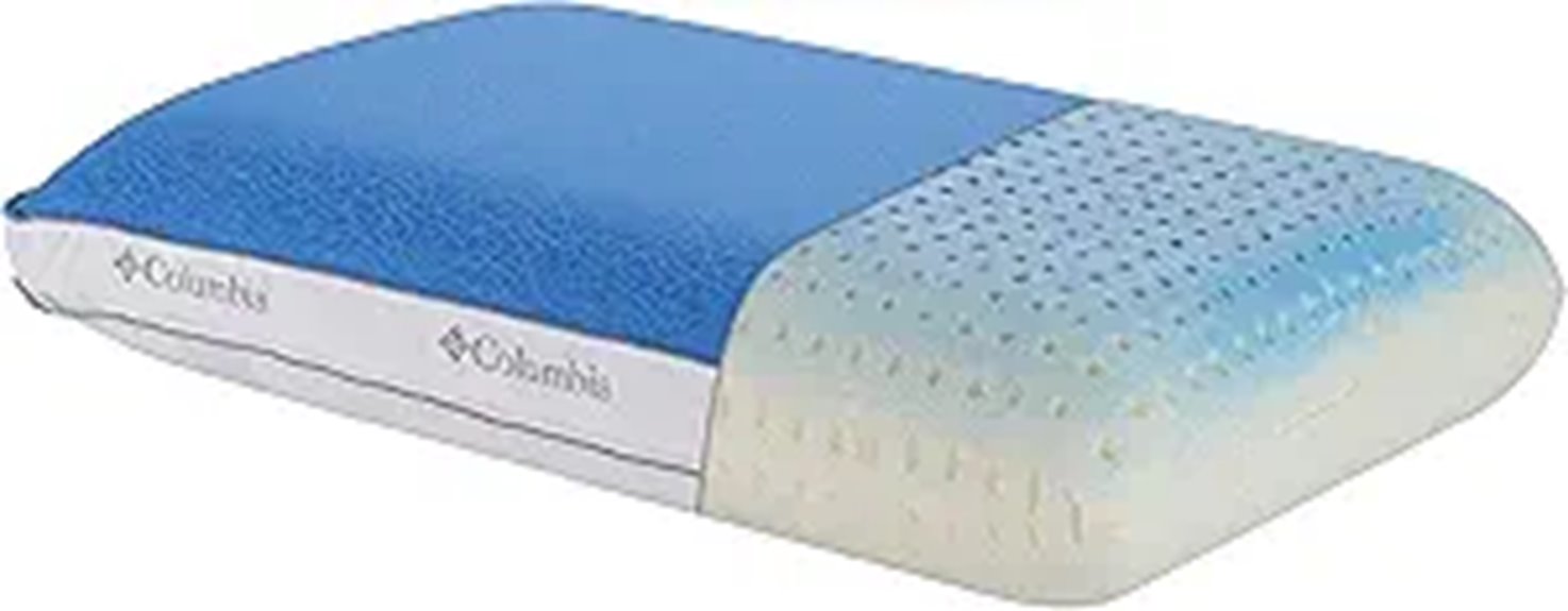 Columbia Cooling Gel Memory Foam Pillow (Queen)