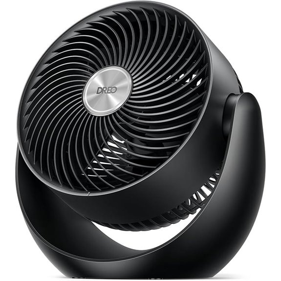 Dreo 11-Inch Quiet Table Fan with 3 Speeds
