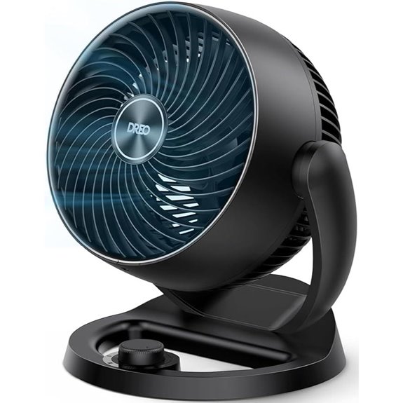 Dreo 12-Inch Quiet Fan with Adjustable Tilt
