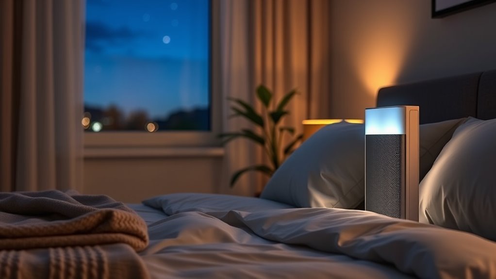 quiet air purifier sleep mode