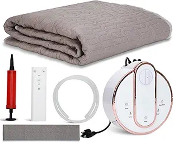 Heated Queen Mattress Pad with Rapid Heating System