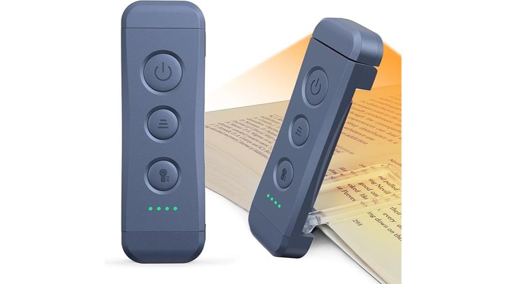 rechargeable clip on reading light