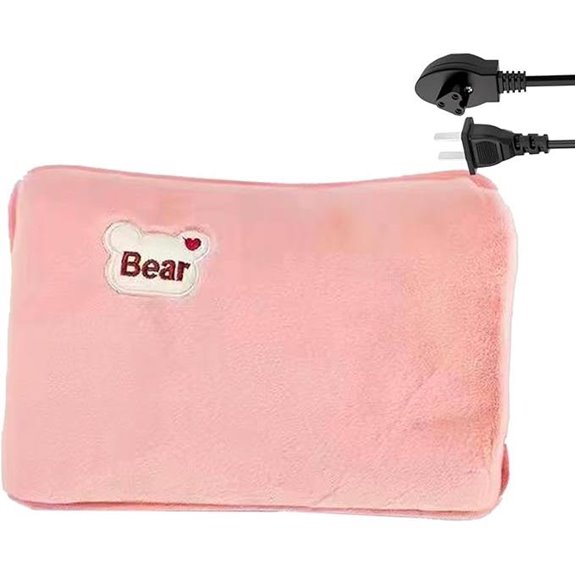 Rechargeable Electric Hot Water Bottle with Cover