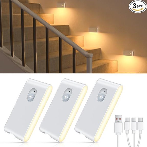 rechargeable motion sensor night lights