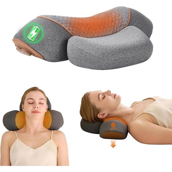 3-in-1 Rechargeable Neck Massager with Heat