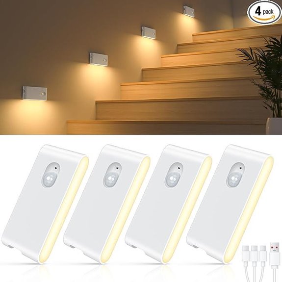 rechargeable sensor light pack