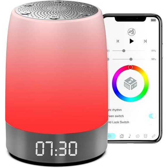 Red Light Therapy Sleep Night Light with App