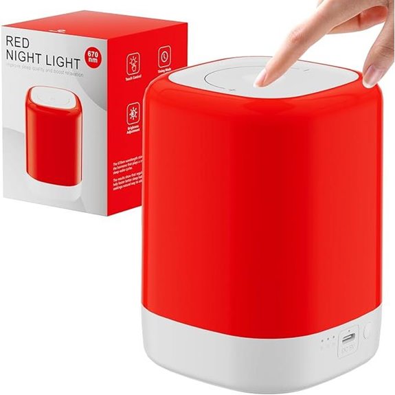 Red Light Therapy Sleep Device with 670nm Wavelength