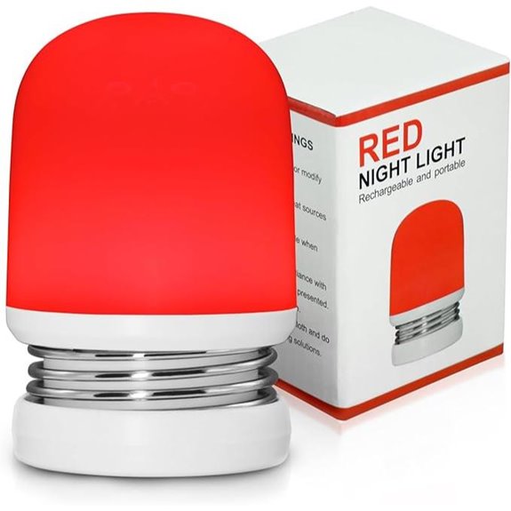 red night light sleep