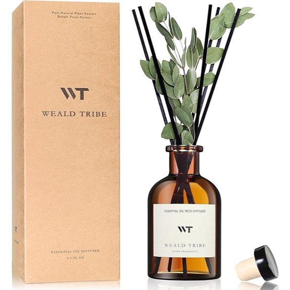 WEALD TRIBE Reed Diffuser Set with Essential Oils